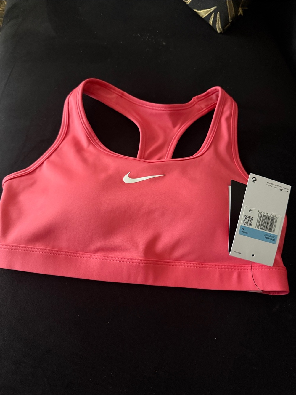 Nike Women's Coral Pink Racerback Bikini Top